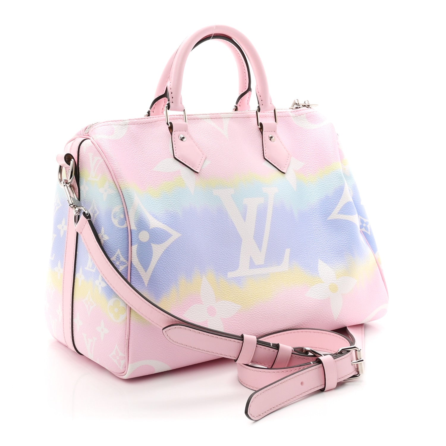 Louis Vuitton Monogram Escale Speedy Bandouliere 30 Pastel 3 of 11