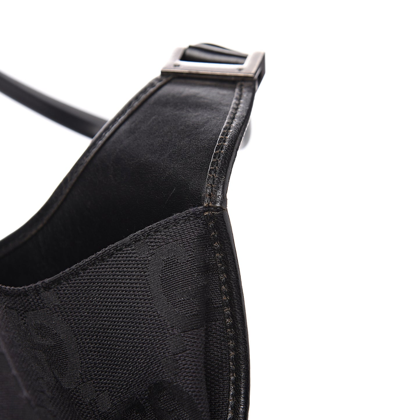 Monogram Jackie Shoulder Bag Black