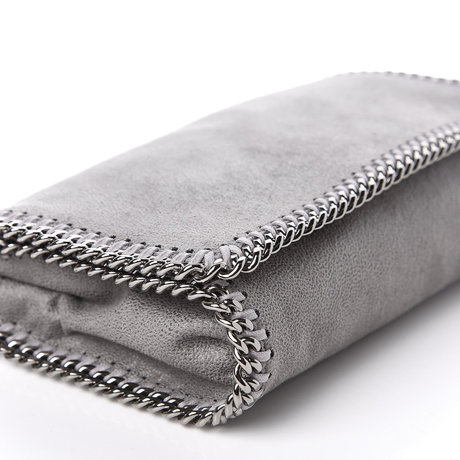 Stella McCartney Shaggy Deer Falabella Crossbody Bag Light Grey 6 of 10