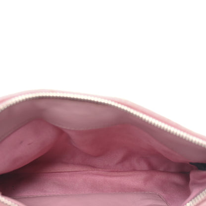 Miu Miu Nappa Matelasse Crystal Crossbody Clutch Rosa 5 of 11