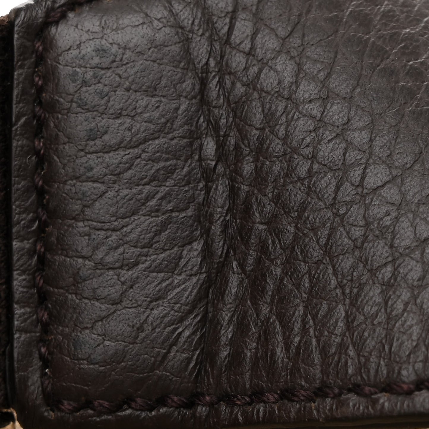 Monogram Belt Bag Dark Brown