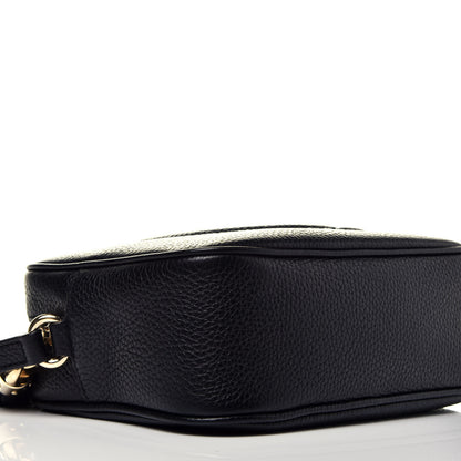 Gucci Pebbled Calfskin Small Soho Disco Bag Black 8 of 9
