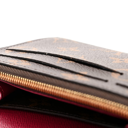 Louis Vuitton Monogram Emilie Wallet Fuchsia 8 of 8