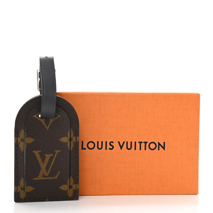 Louis Vuitton Monogram Luggage Tag Black 3 of 3