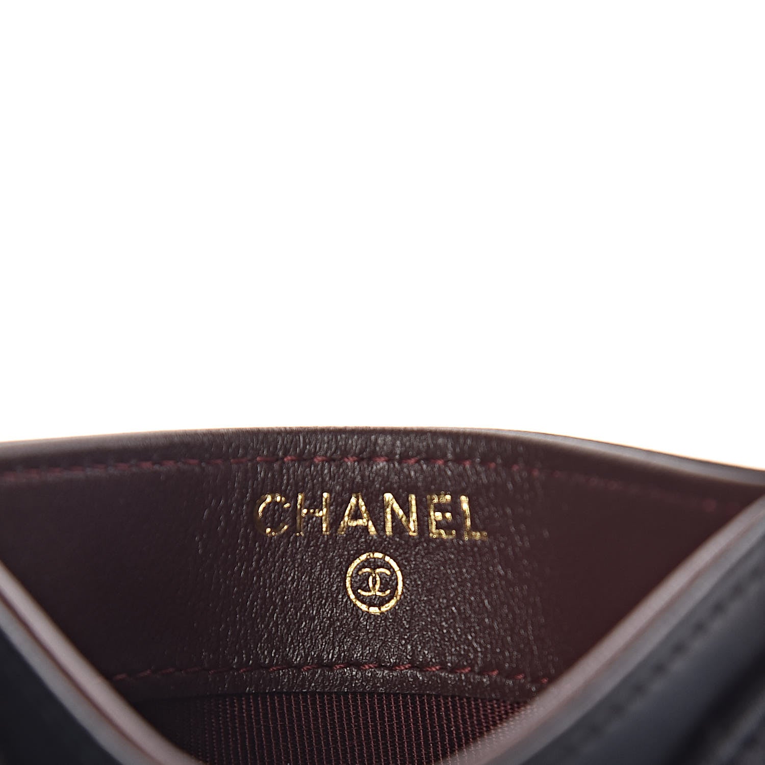 Chanel Lambskin Quilted Card Holder Black 6 of 9