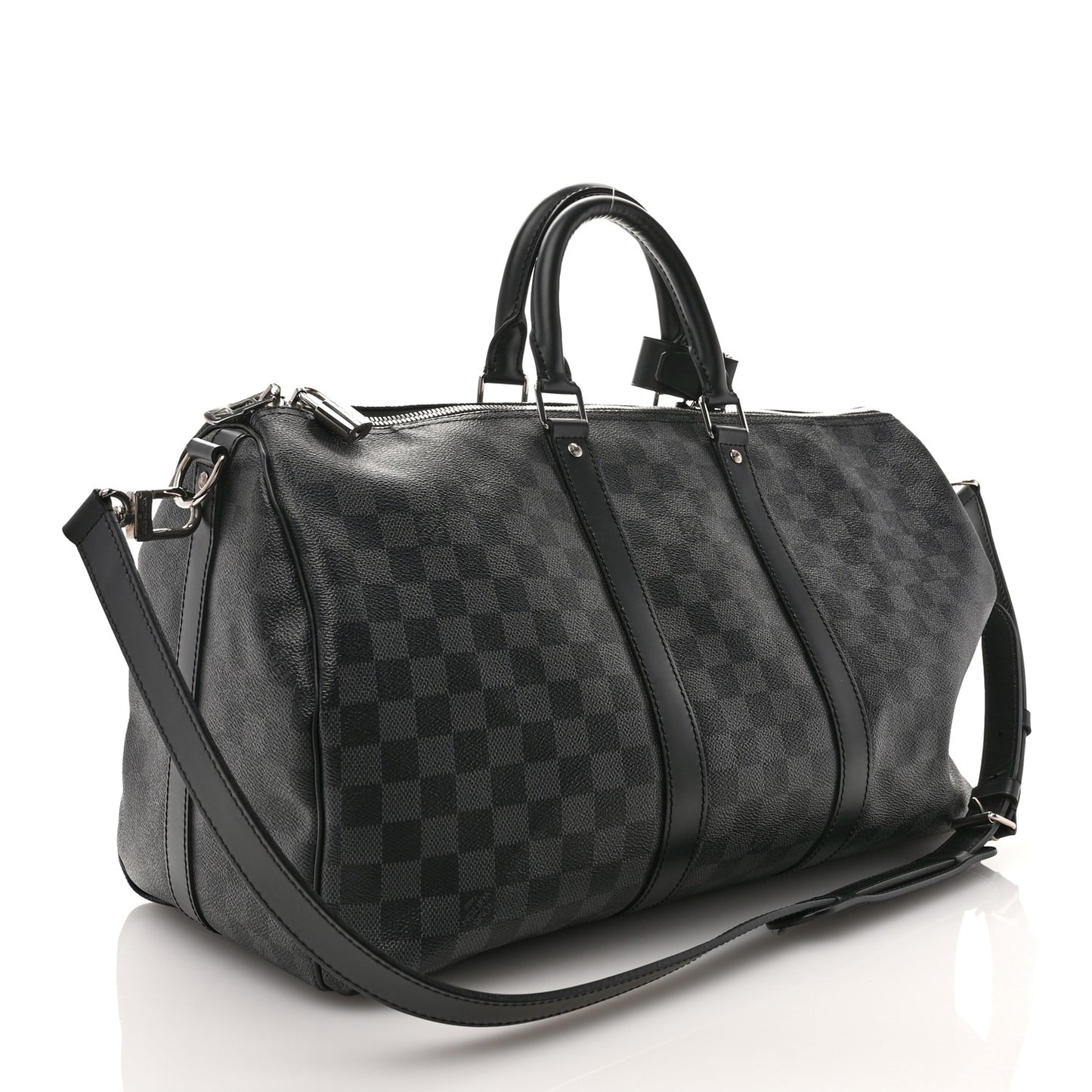 Damier Graphite Keepall Bandouliere 45