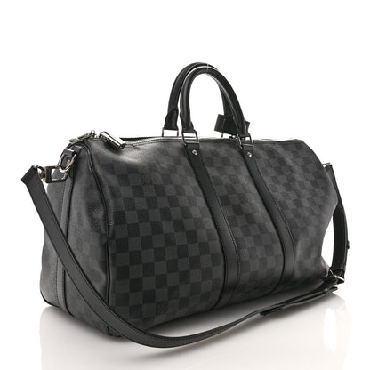Louis Vuitton Damier Graphite Keepall Bandouliere 45 2 of 9