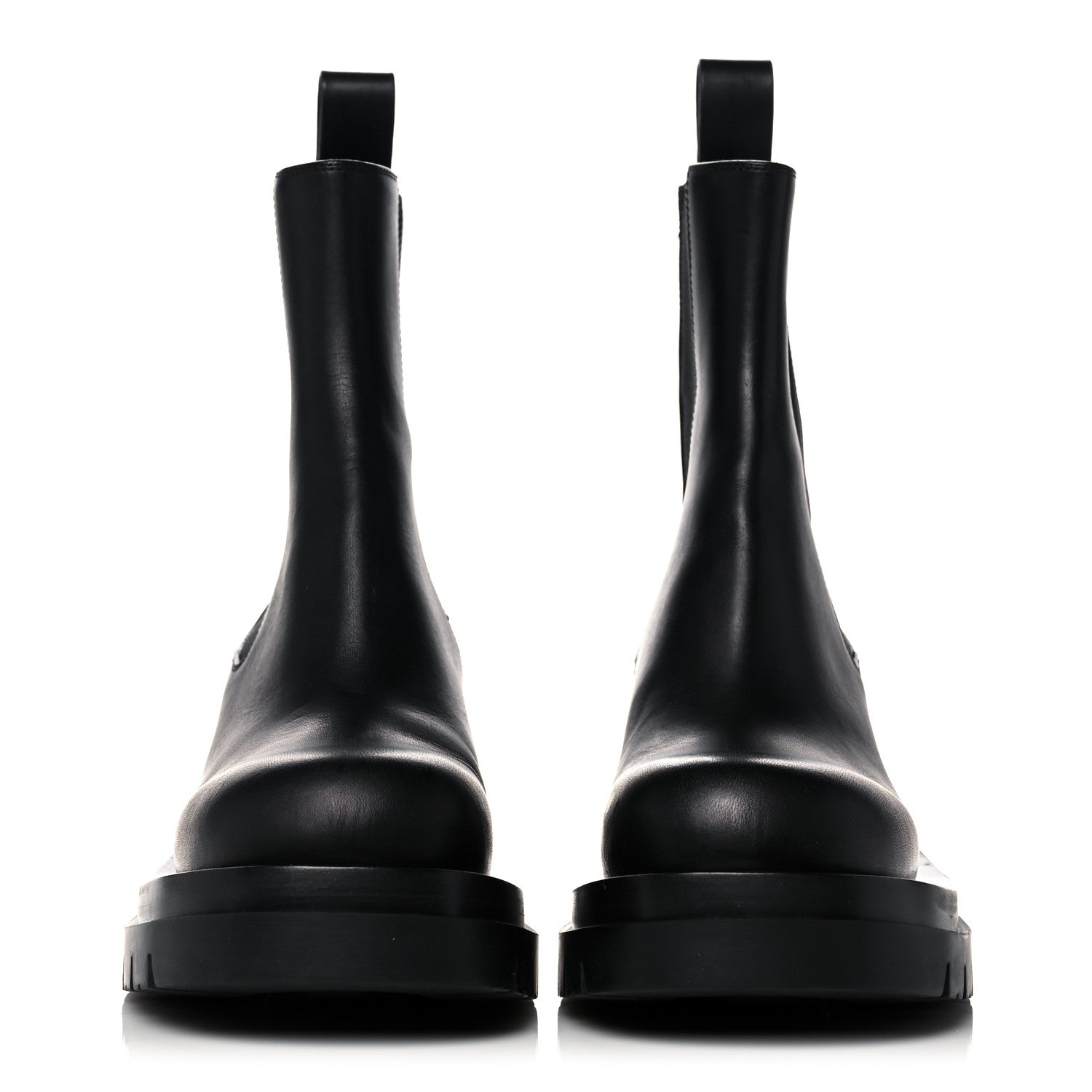 Bottega Veneta Calfskin The Lug Boots 38 Black 3 of 12