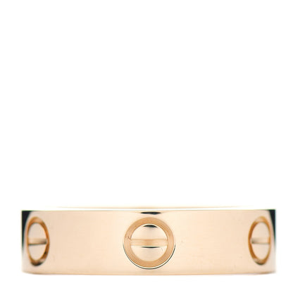 Cartier 18K Yellow Gold 5.5mm LOVE Ring 59 8.75 1 of 5