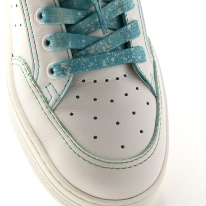 Chanel Calfskin Womens Logo Sneakers 40 White Blue 9 of 9