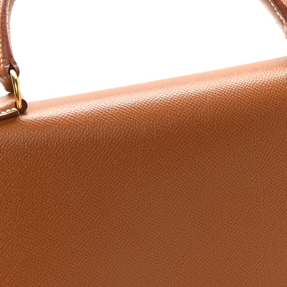 Hermes Courchevel Kelly Sellier 35 Gold 20 of 20