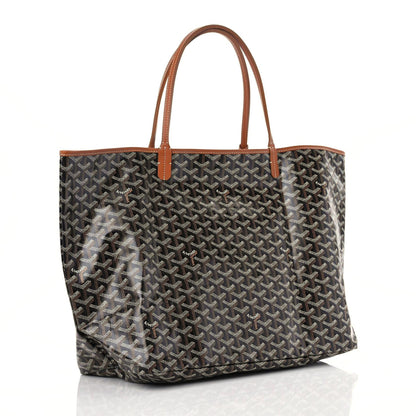 Goyard Goyardine Saint Louis GM Black Gold 4 of 9