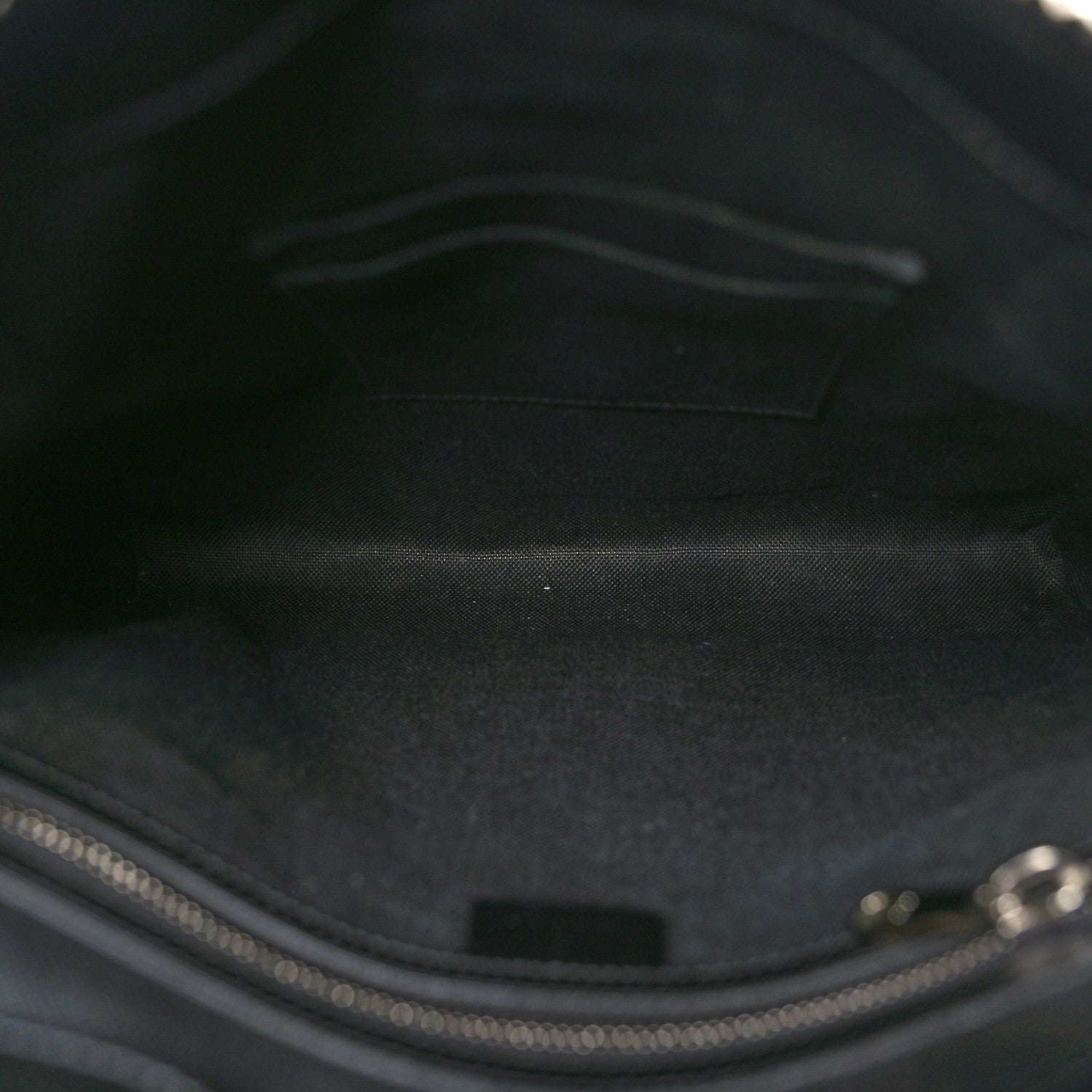 Gucci GG Supreme Monogram Web Small Flat Messenger Bag Black Grey 5 of 10