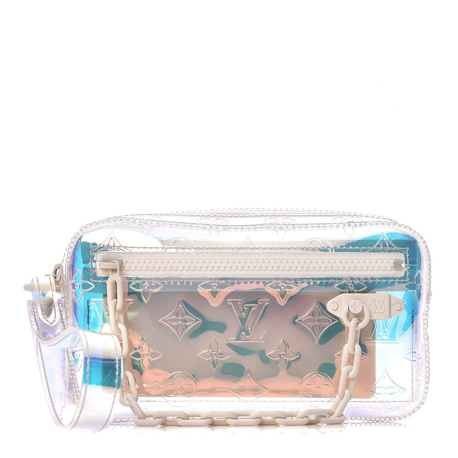 Louis Vuitton PVC Monogram Pochette Volga Iridescent Prism 1 of 10