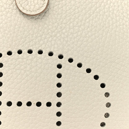 Hermes Taurillon Clemence Amazone Evelyne TPM Gris Perle Etain 8 of 11