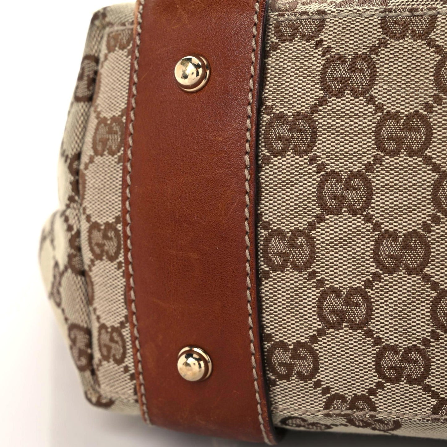 Monogram Medium Pelham Shoulder Bag Brown