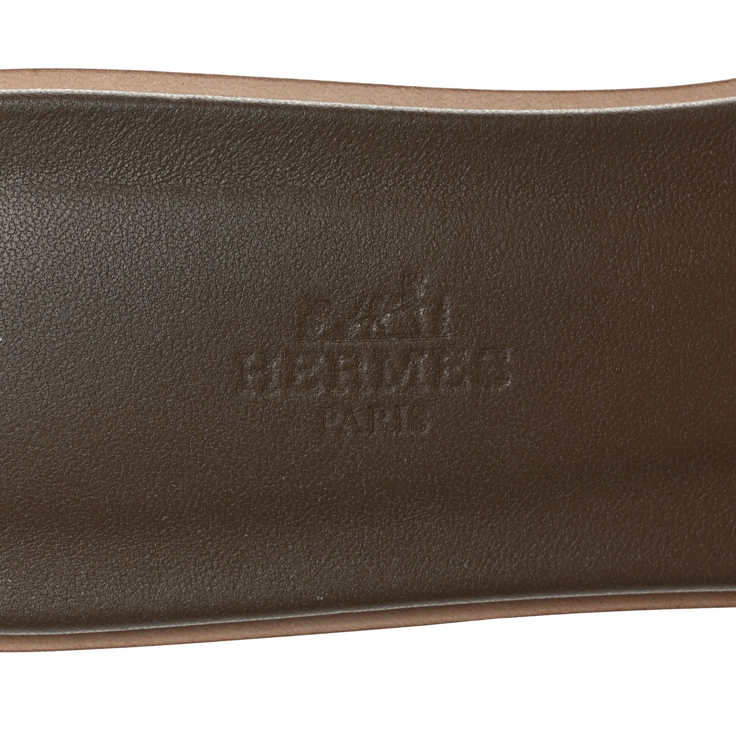 Hermes Epsom Oran Sandals 39 Etoupe 7 of 8
