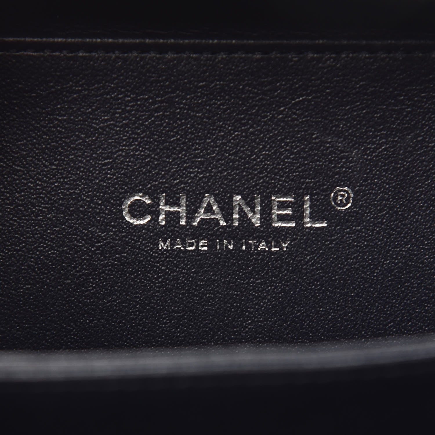 Chanel Iridescent Caviar Quilted Small CC Filigree Vanity Case Dark Turquoise 7 of 9