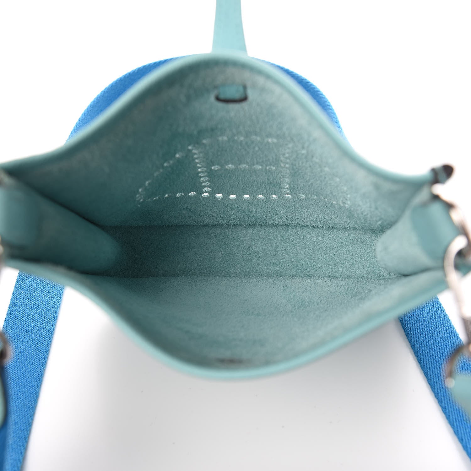 Hermes Epsom Amazone Evelyne TPM Bleu Atoll Bleu Zanzibar 5 of 11