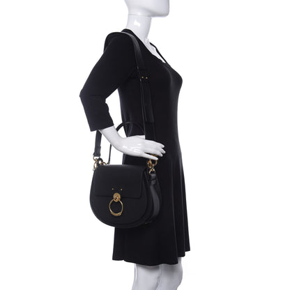 Chloe Grained Calfskin Large Tess Bag Black 2 of 10