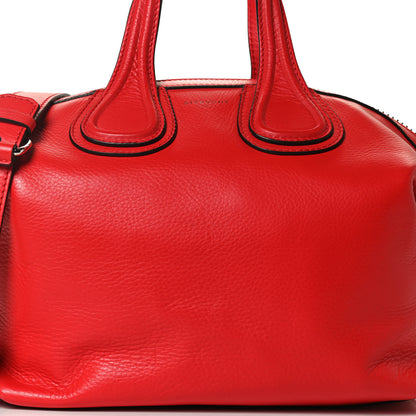 Givenchy Pebbled Calfskin Small Nightingale Red 8 of 12