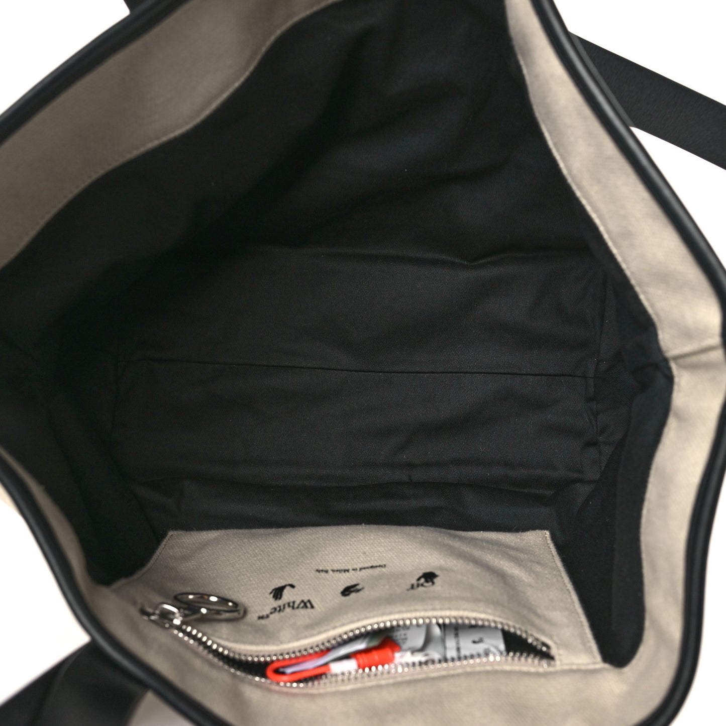 Canvas Small Commercial Tote Beige