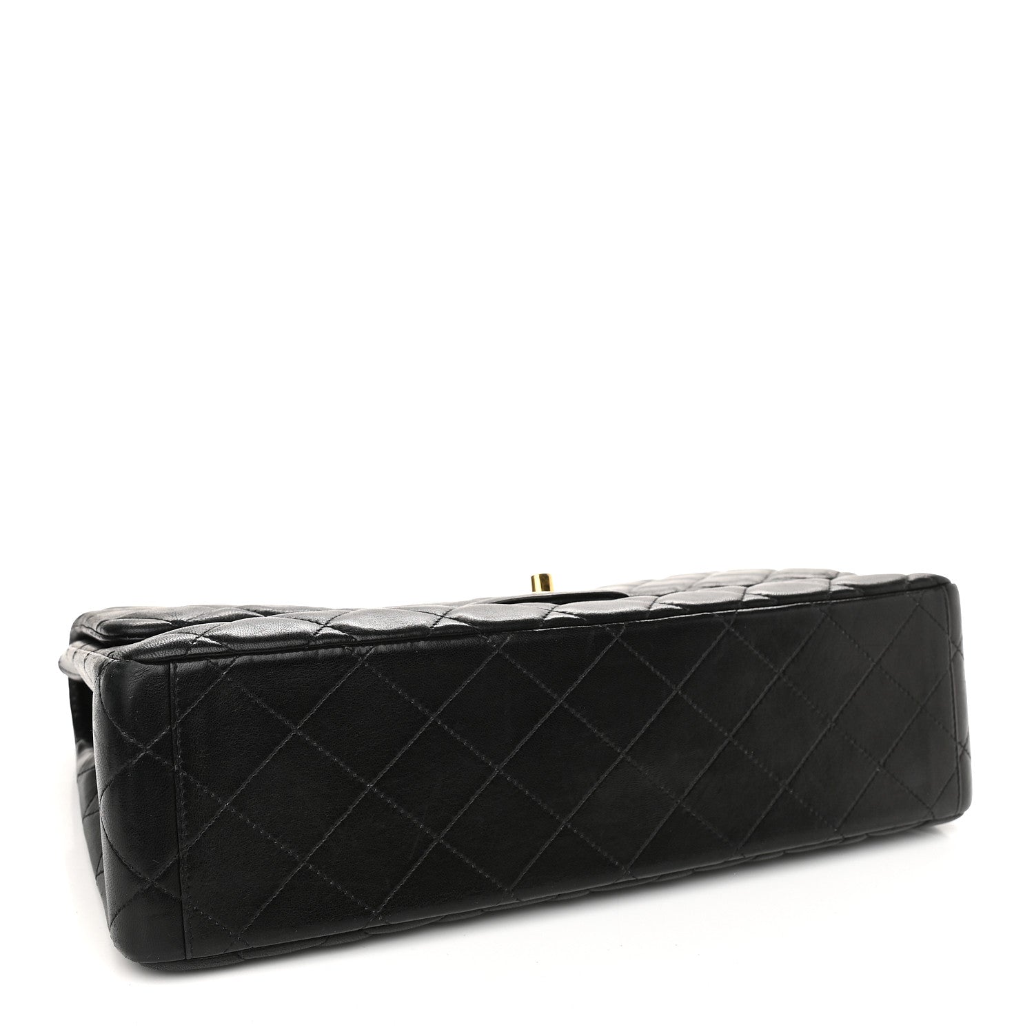 Chanel Lambskin Quilted Maxi Single Flap Black 5 of 10