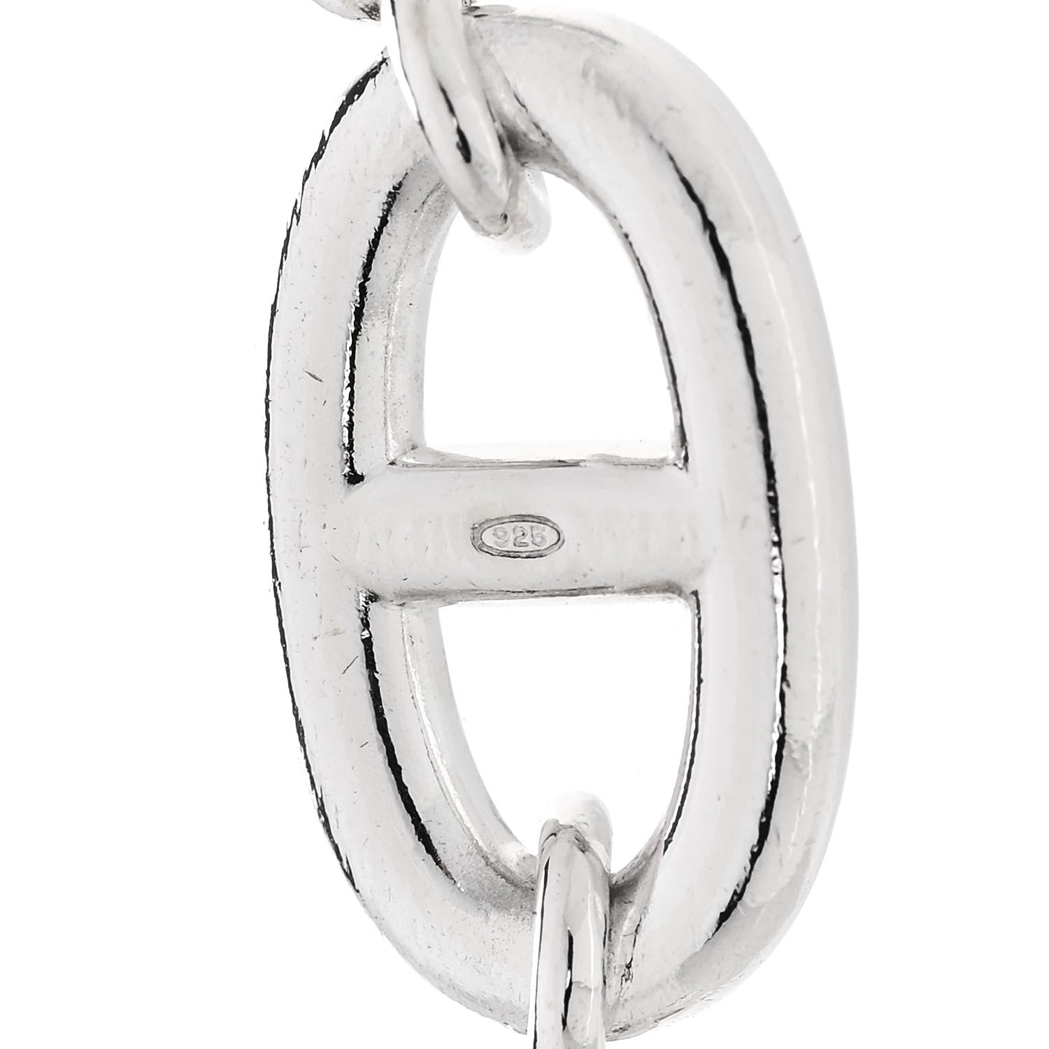 Hermes Sterling Silver Farandole Bracelet LG 4 of 4