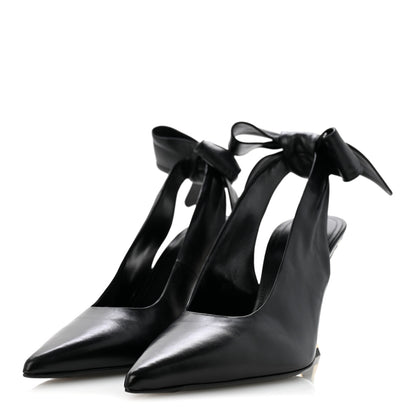 Givenchy Calfskin Beauw Slingback Pumps  36.5 Black 4 of 9