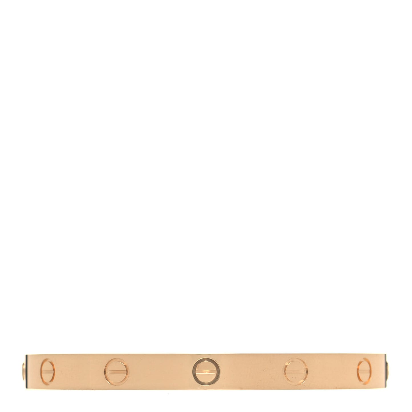 18K Yellow Gold LOVE Bracelet 17
