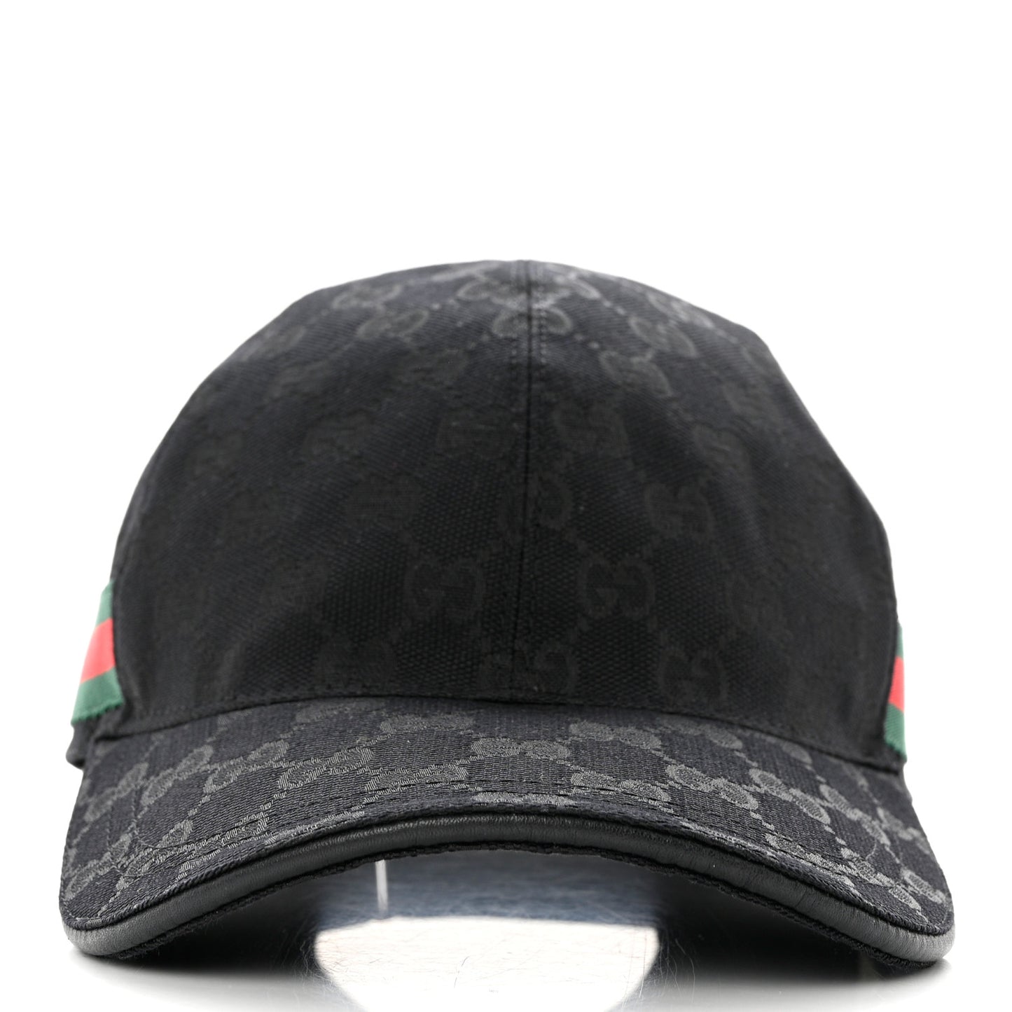 Monogram Web Baseball Hat S Black