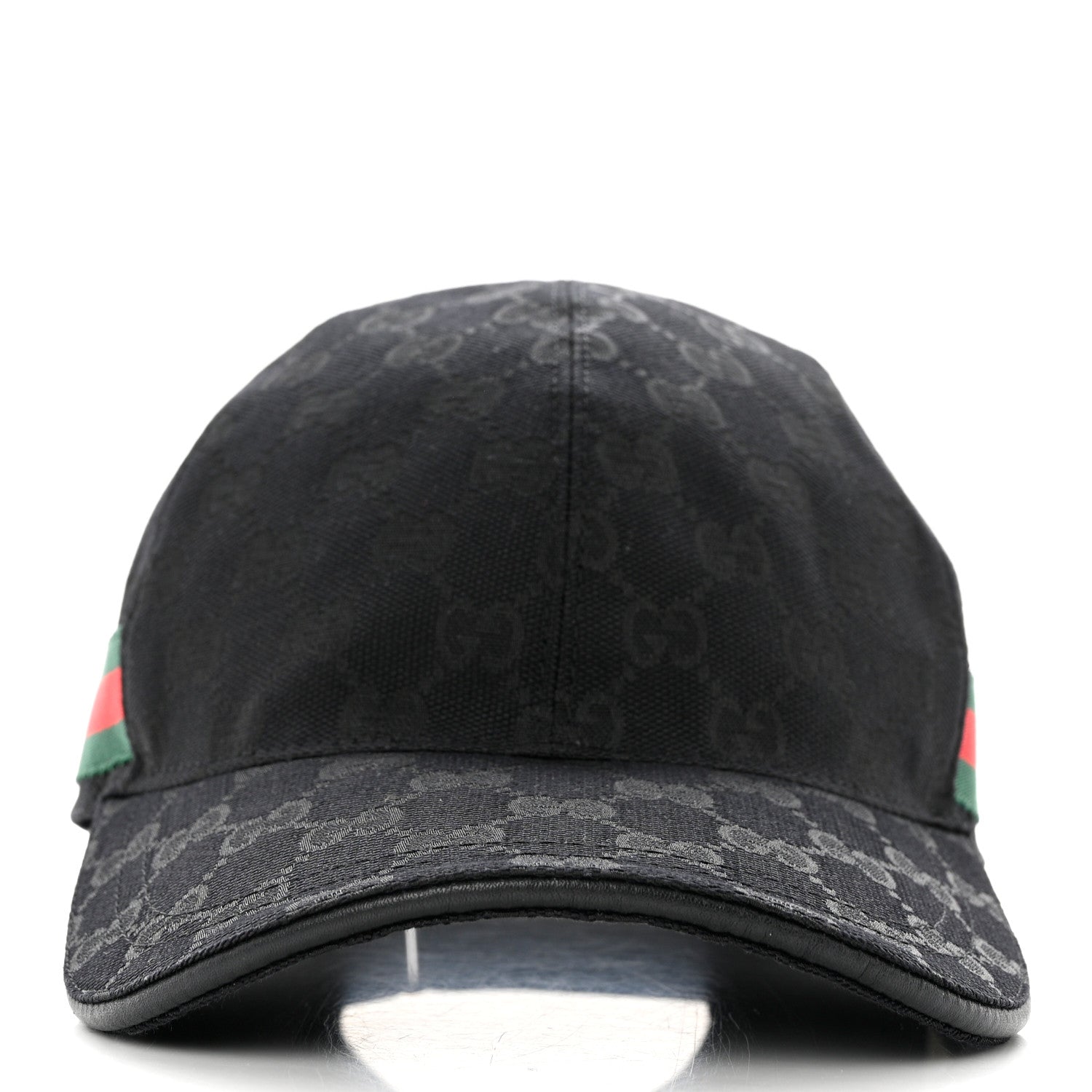 Gucci Monogram Web Baseball Hat S Black 3 of 8