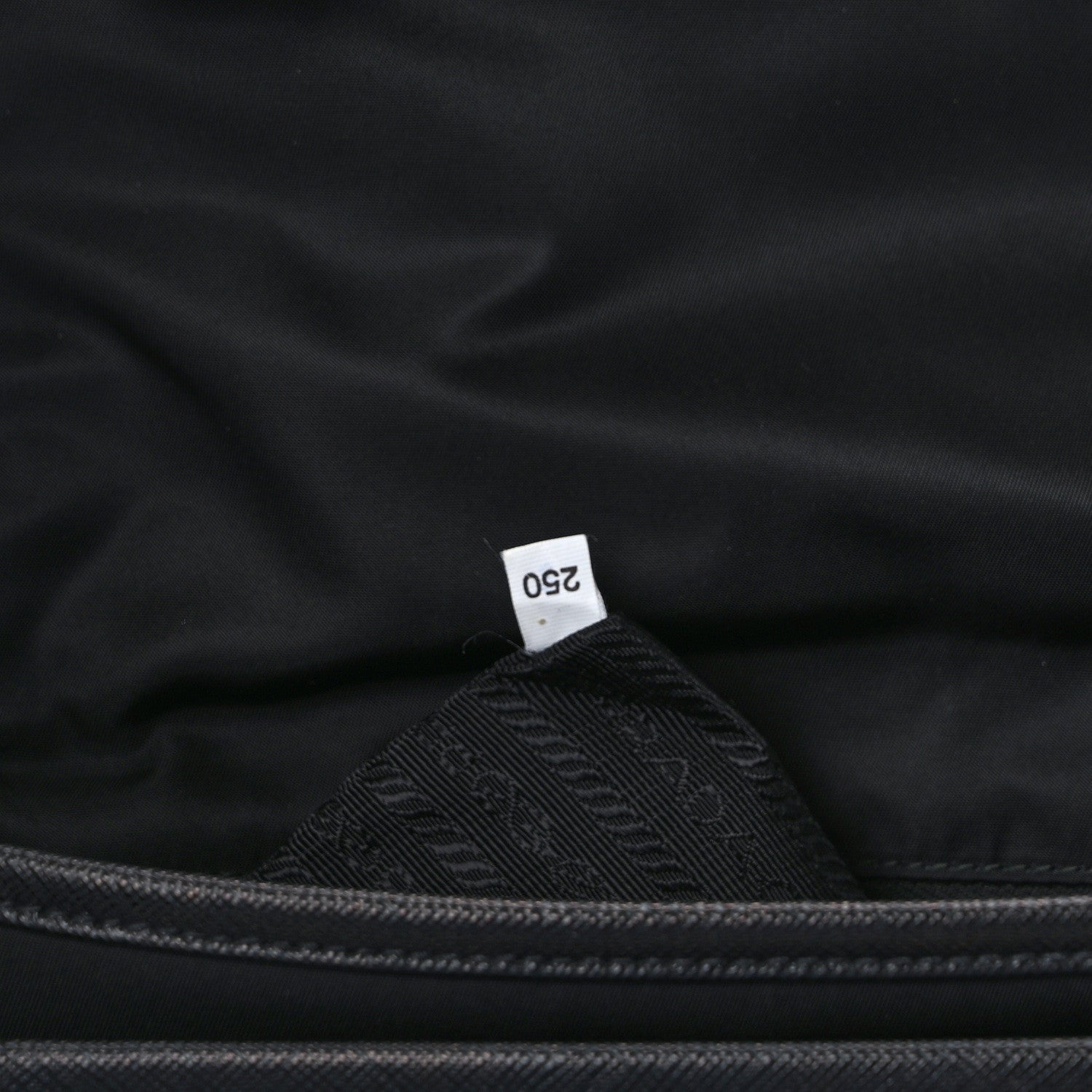 Prada Re-Nylon Saffiano Pocket Double Snap Buckle Shoulder Bag Black 7 of 12