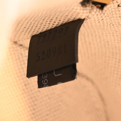 Gucci Calfskin GG Matelasse Mini Top Handle Bag Black 7 of 10