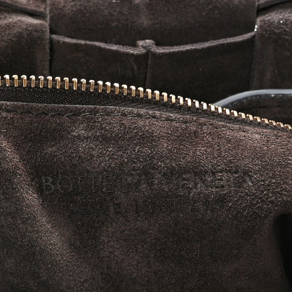 Bottega Veneta Suede Maxi Intrecciato Padded Chain Cassette Crossbody Bag Fondant 6 of 8