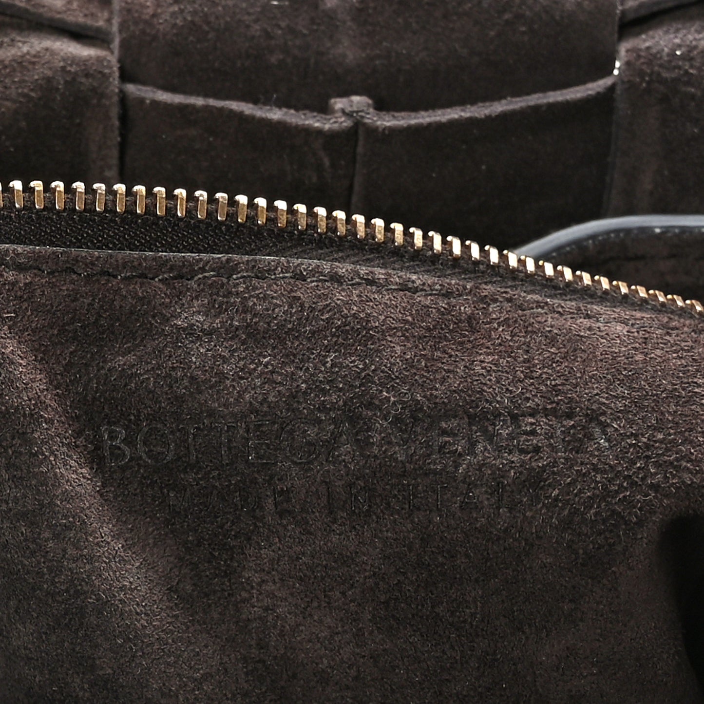 Suede Maxi Intrecciato Padded Chain Cassette Crossbody Bag Fondant