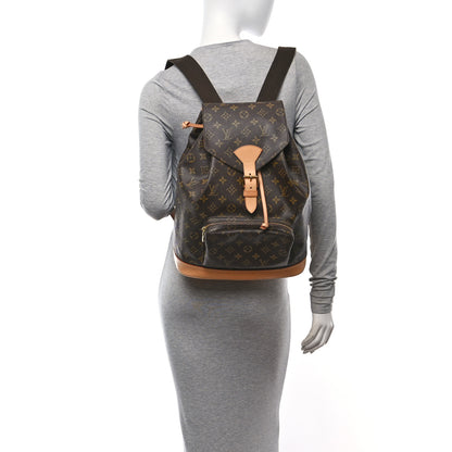 Louis Vuitton Monogram Montsouris GM Backpack 2 of 9