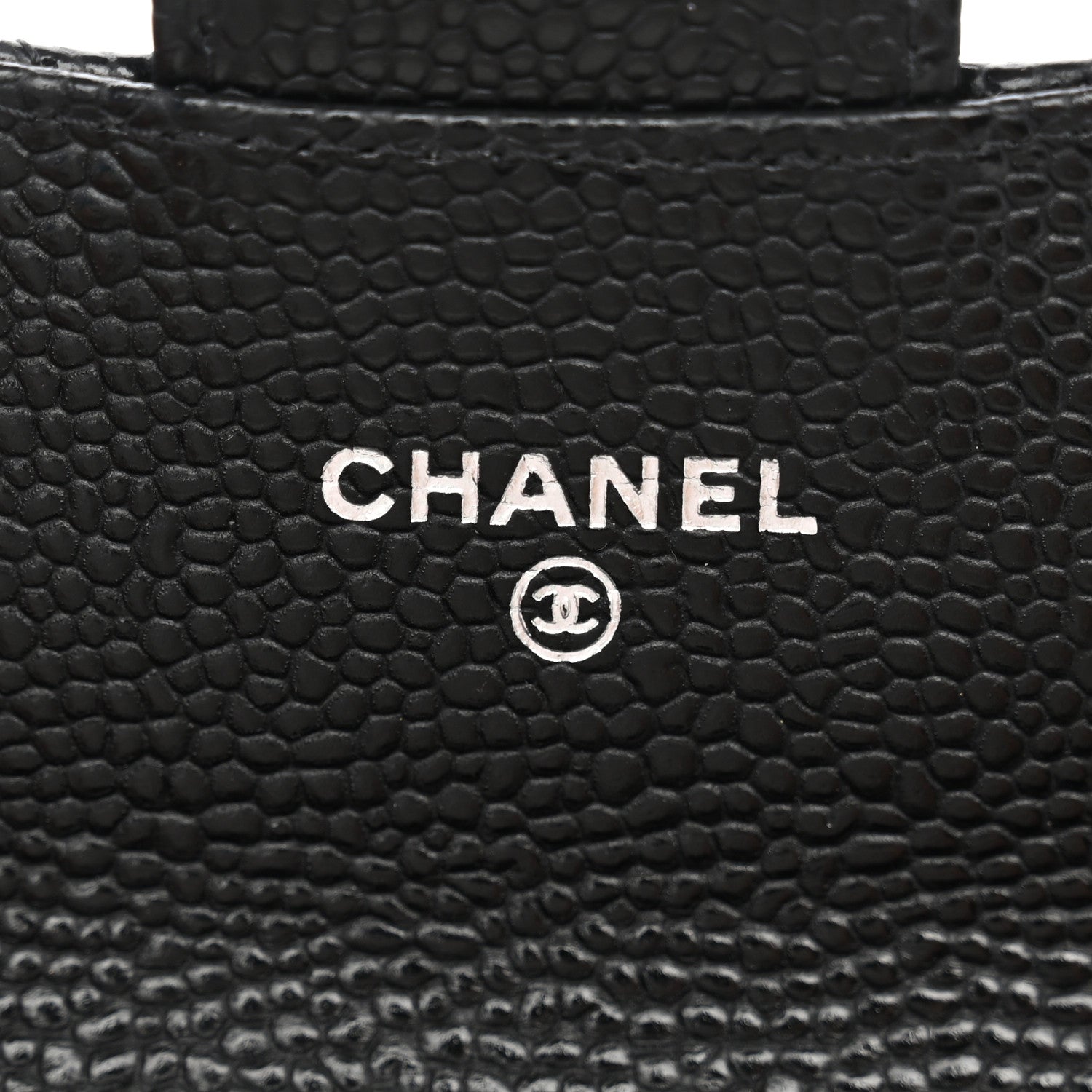 Chanel Caviar Quilted Flap Card Holder Black 7 of 10