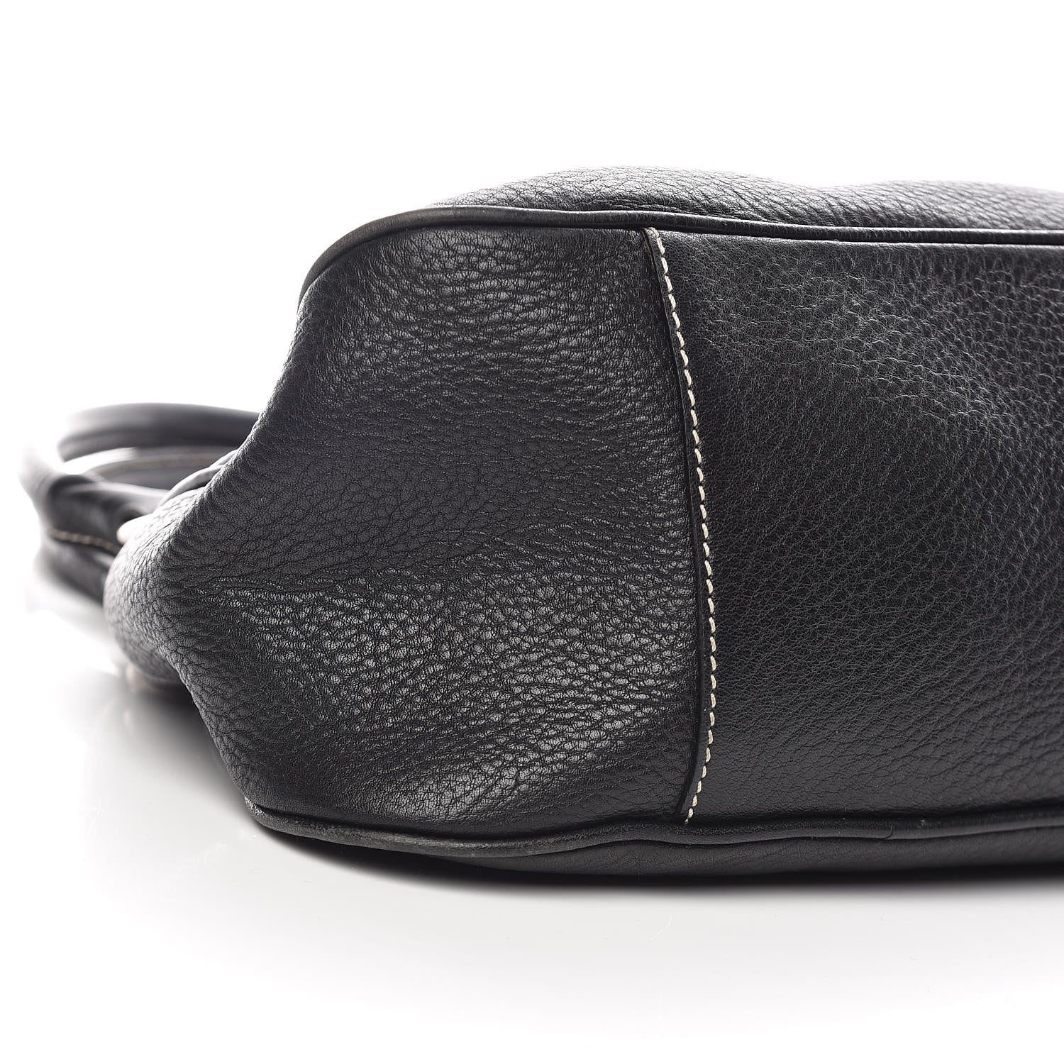 Prada Vitello Daino Box Shoulder Bag Nero Black 5 of 14