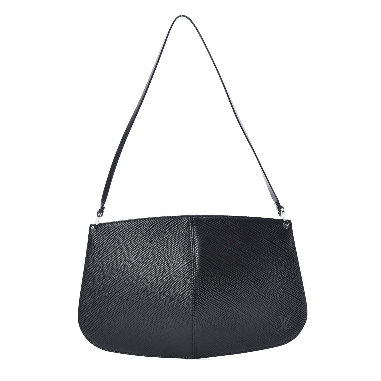 Louis Vuitton Epi Demi Lune Pochette Black 1 of 11