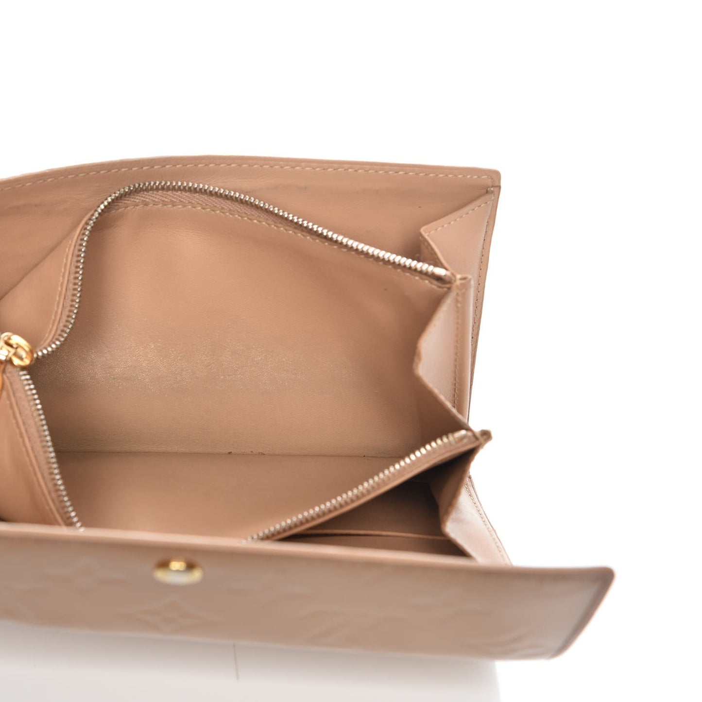 Vernis Sarah Wallet Noisette