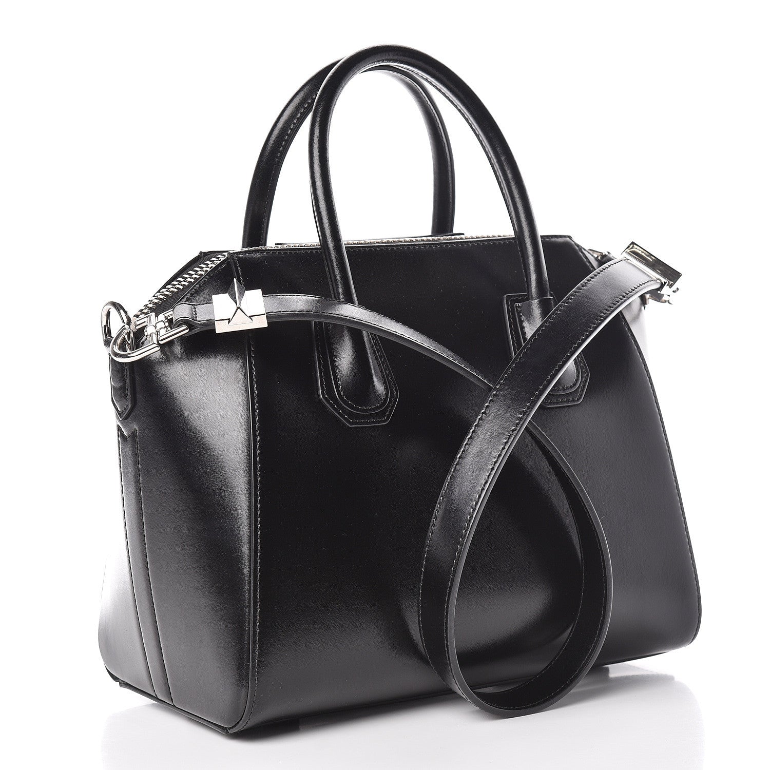 Givenchy Shiny Lord Calfskin Small Antigona Black 3 of 12