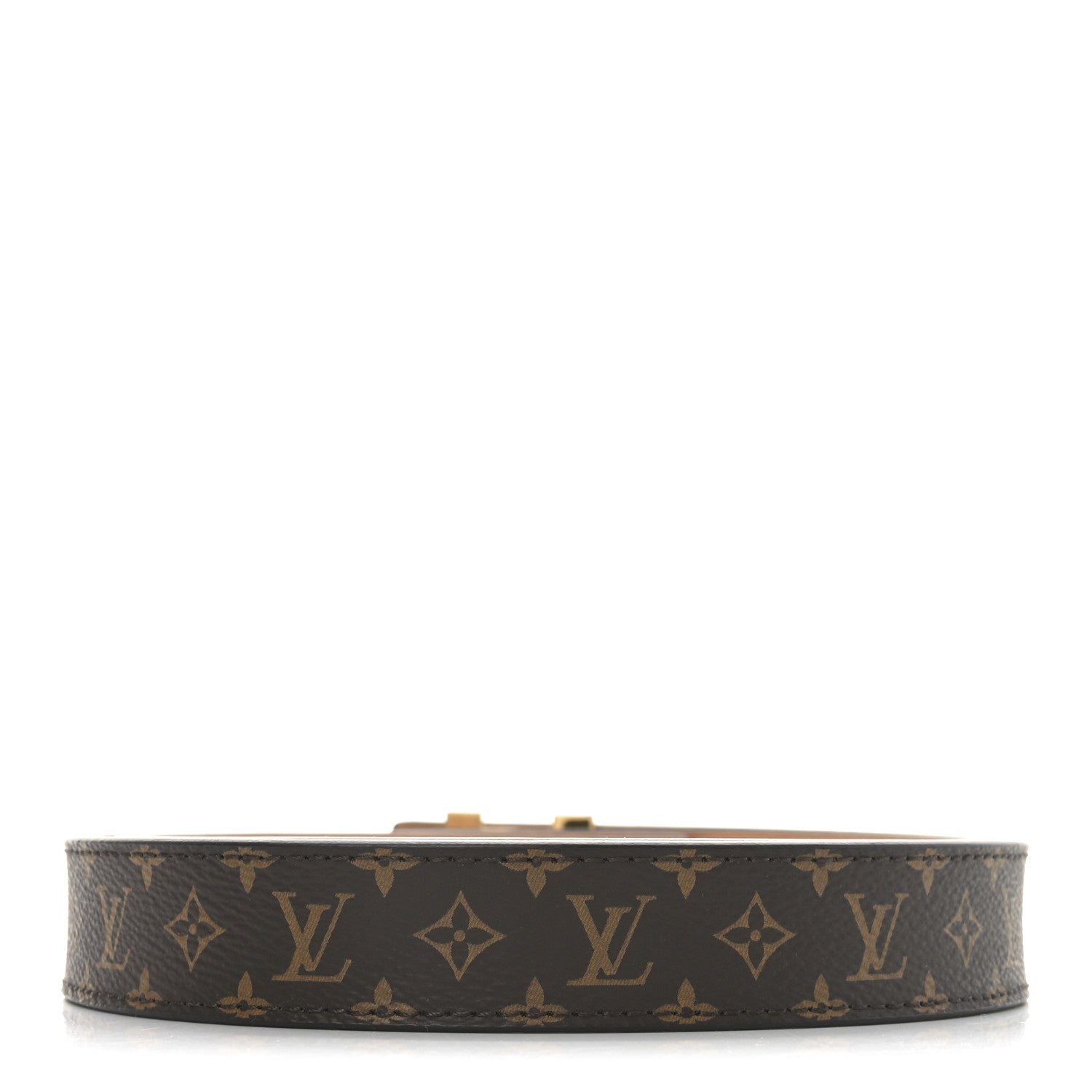 Louis Vuitton Mini Monogram 25mm LV Initiales Belt 80 32 2 of 5