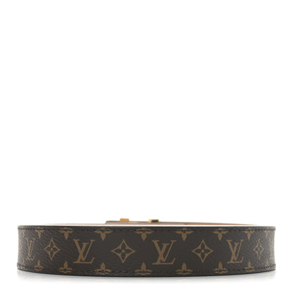 Louis Vuitton Mini Monogram 25mm LV Initiales Belt 80 32 2 of 5