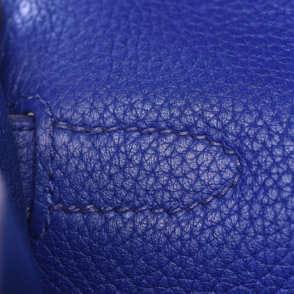 Hermes Togo Kelly Retourne 32 Bleu Electrique 11 of 37