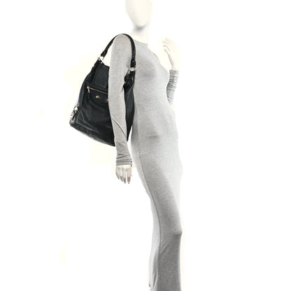 Balenciaga Chevre Giant 21 Silver Hardware Day Hobo Black 2 of 12