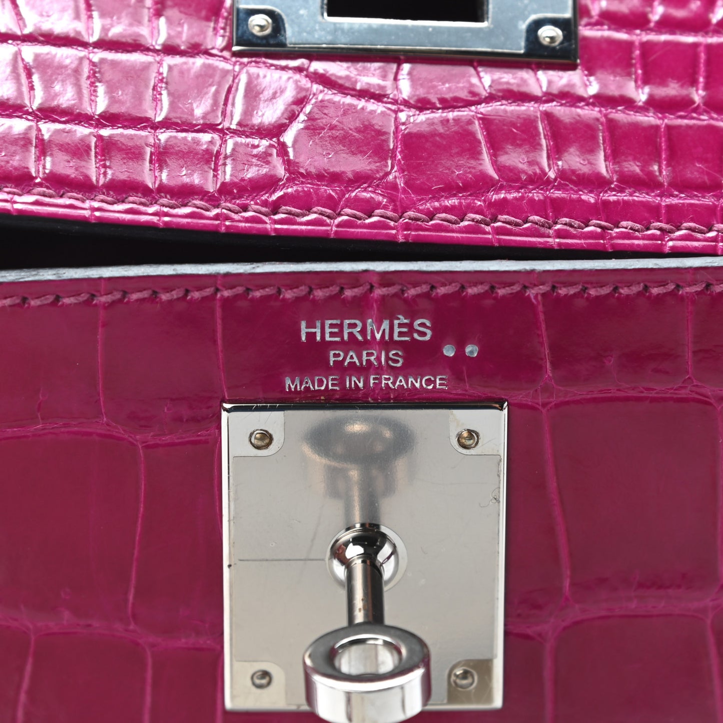 Shiny Niloticus Crocodile Kelly Sellier 28 Rose Scheherazade