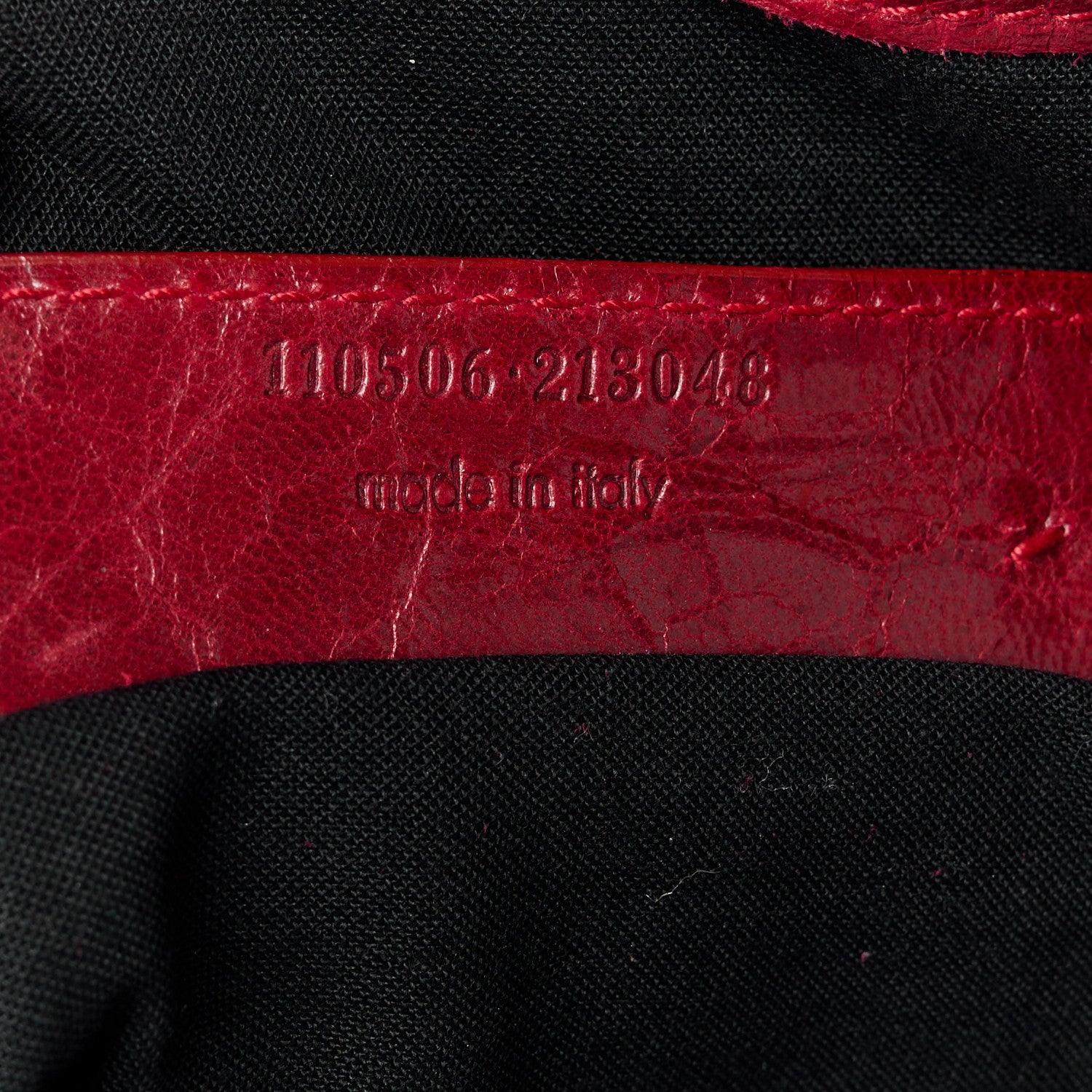 Balenciaga Agneau Classic Hardware Weekender Rouge Theatre 7 of 14