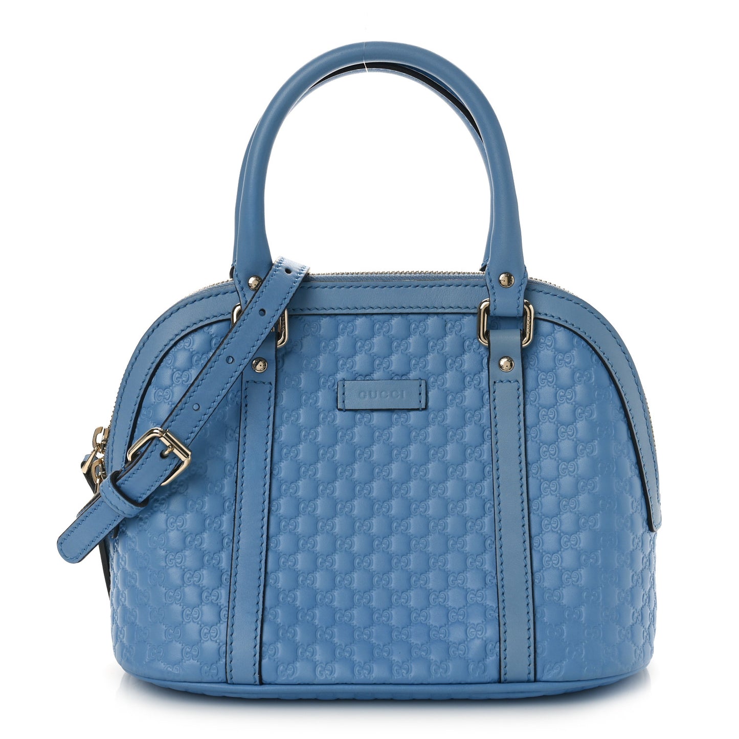 Microguccissima Mini Dome Bag Mineral Blue