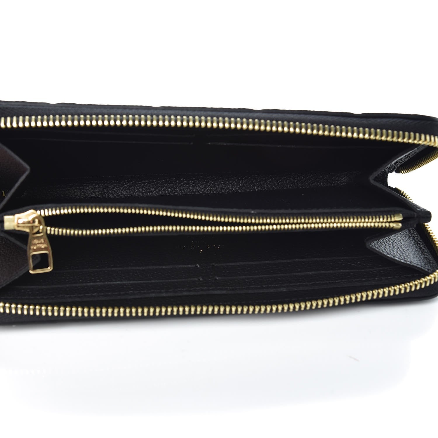 Louis Vuitton Empreinte Clemence Wallet Black 6 of 9